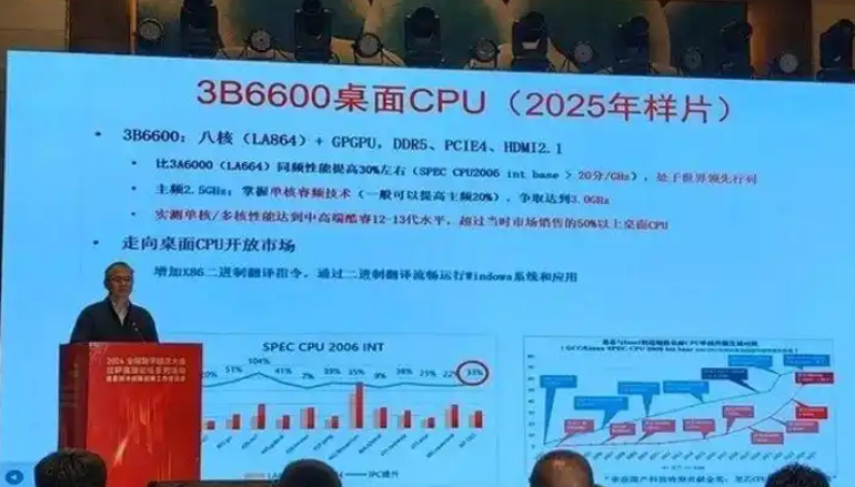 龙芯官宣：新一代服务器CPU第二季度发布 桌面8核CPU、首款显卡也在路上 title=
